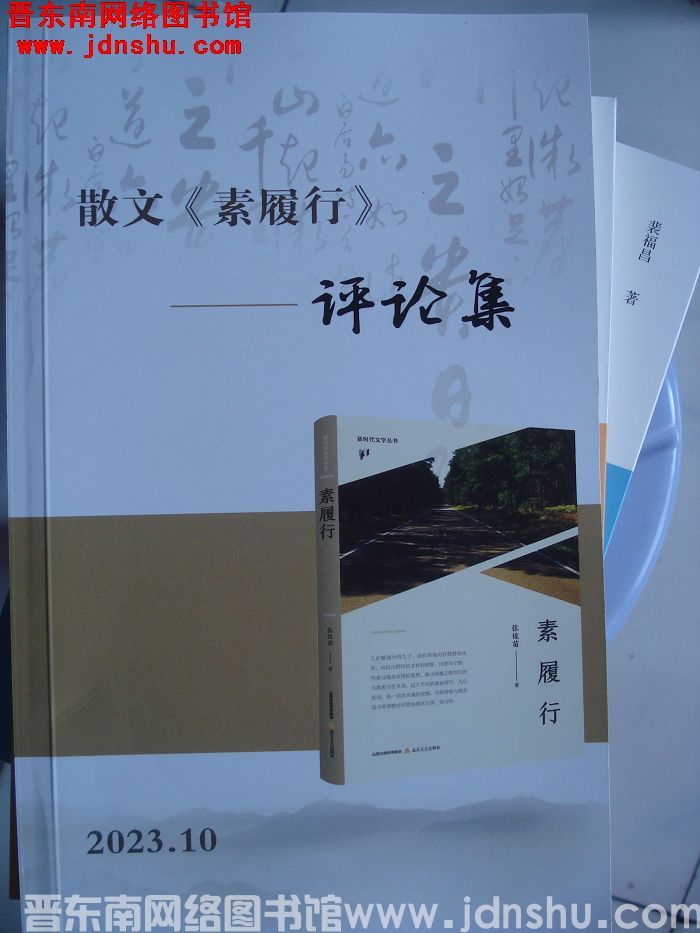 散文《素履行》评论集