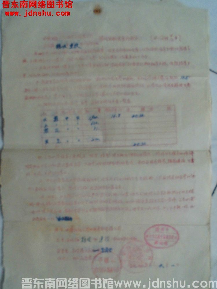 中国油脂公司山西省平顺县公司、平顺县鹞坡乡建设农业生产合作社预付油料定金的合同（19560601）