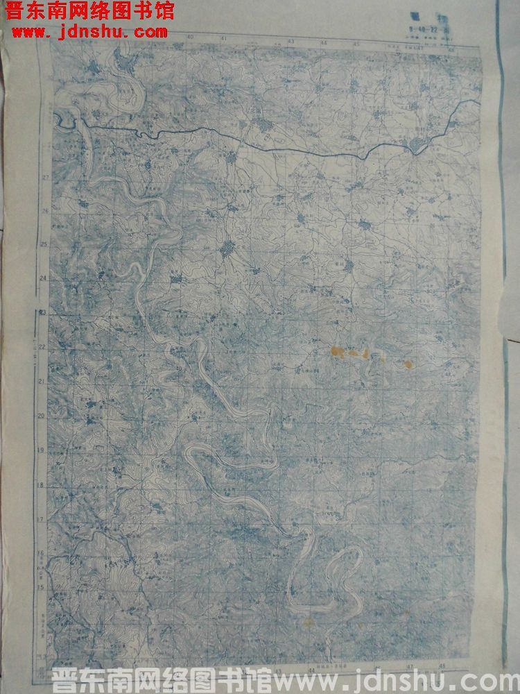 晋城、阳城 周村地图9-49-22-丙 1：50000（1977）